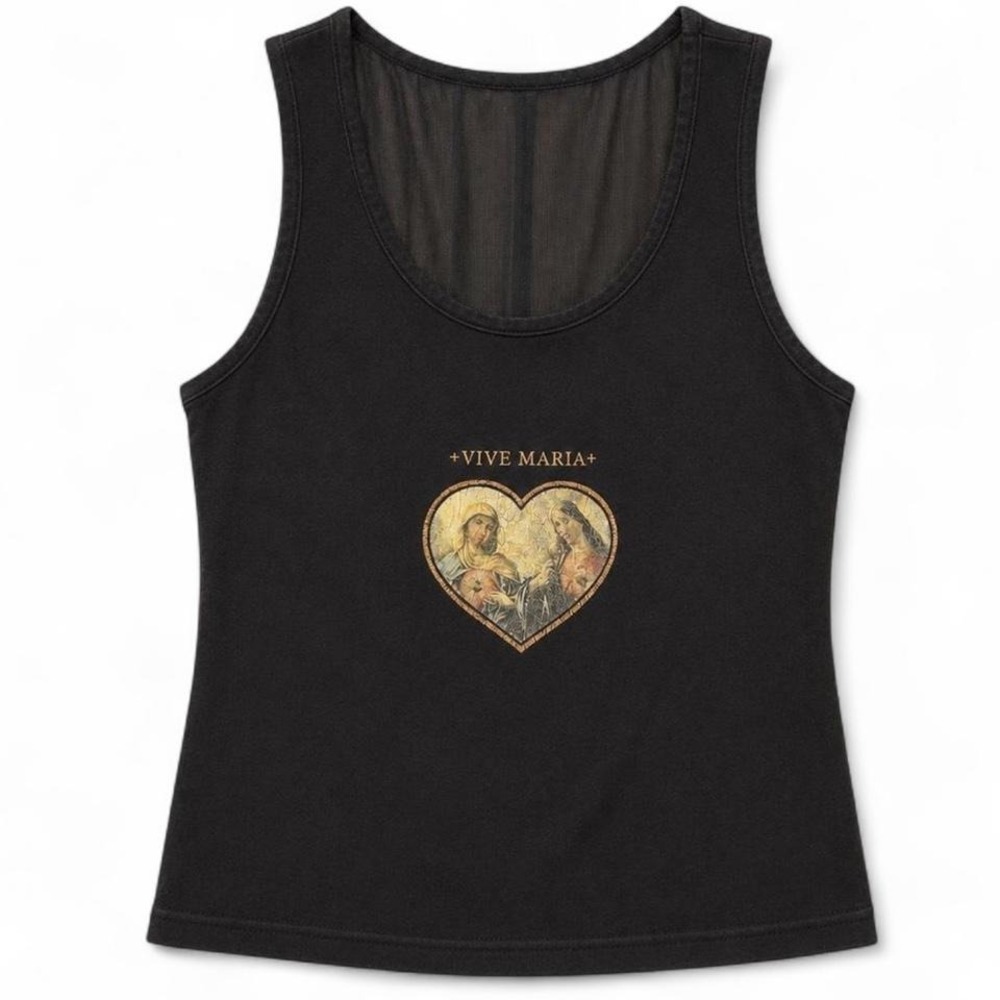Vive Maria Graphic Cropped Tank